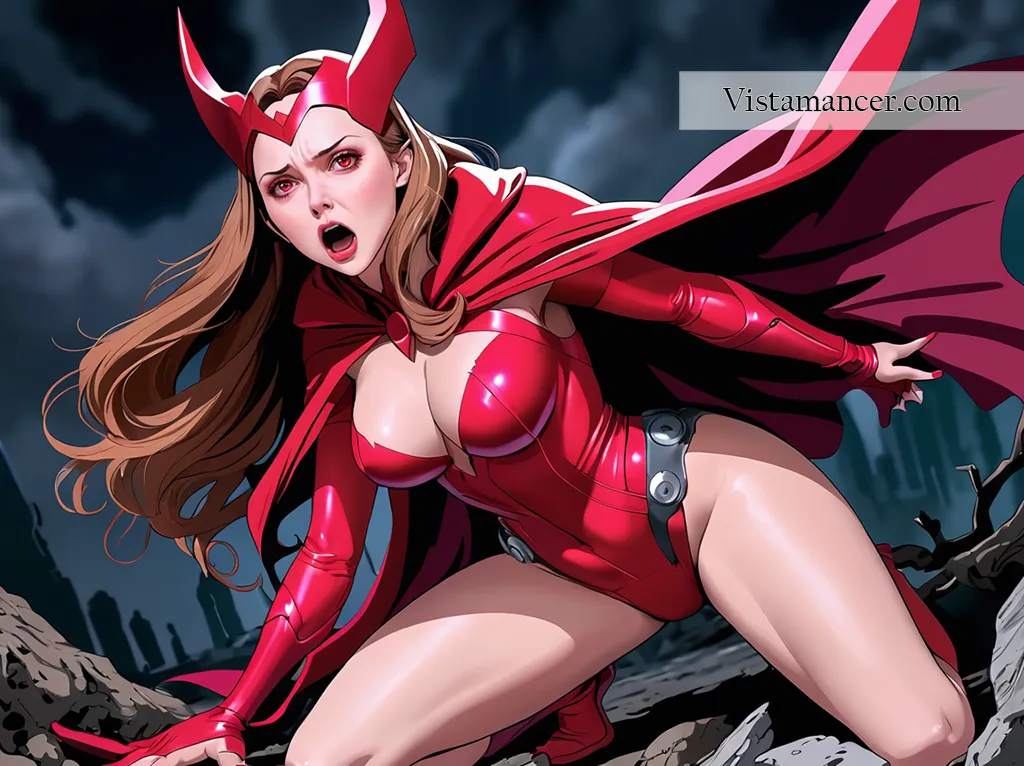 2411 (62) Sexy Scarlet Witch