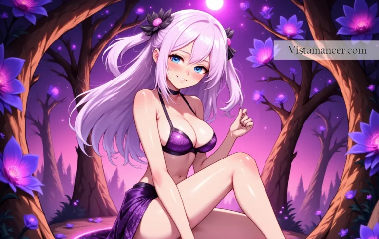 2501 (68) Lost in a world of magic and purple dreams