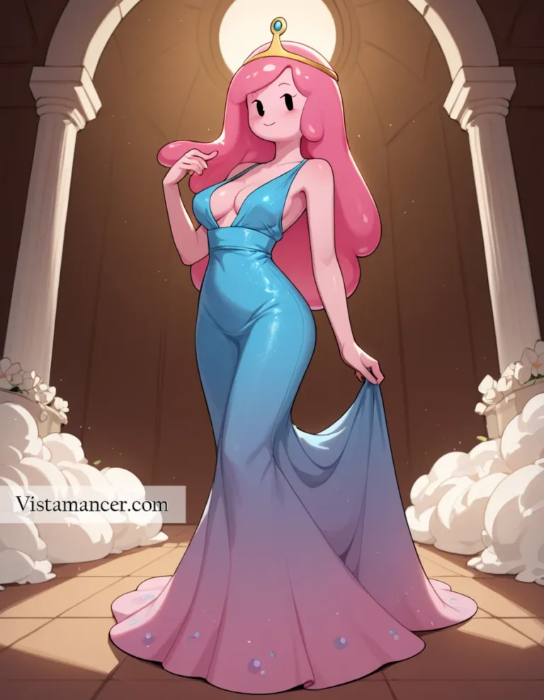2501 (71) Princess Bubblegum, sweet as ever in her royal blue