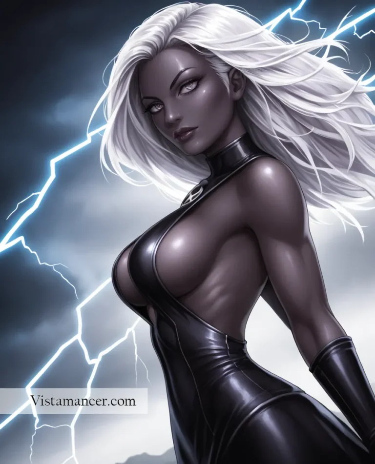 2502 (34) Riding the storm with the power of the skies at her fingertips—Storm, a force of nature like no other 1/4