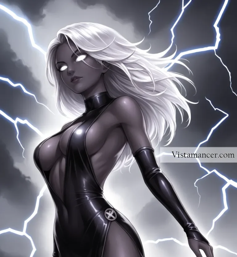 2502 (35) Riding the storm with the power of the skies at her fingertips—Storm, a force of nature like no other 2/4