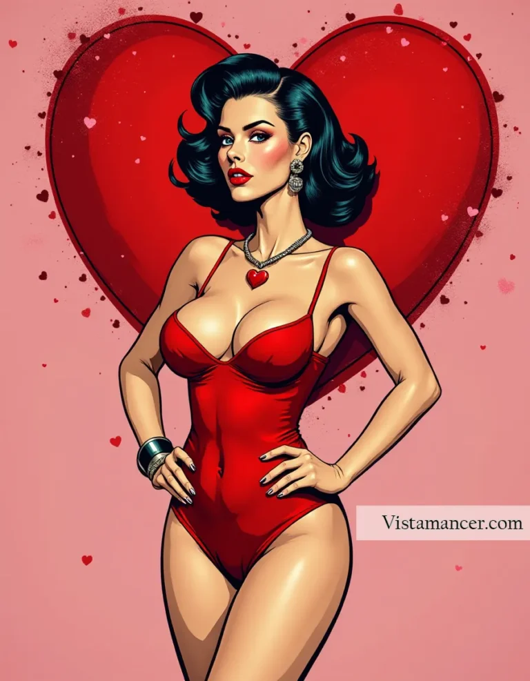 25031 (13) Fearless, fiery, and unforgettable—red makes a statement - Vistamancer AI Art