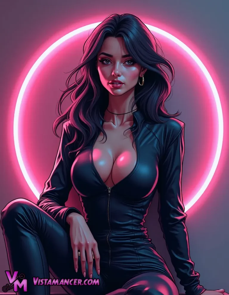 Whispers in the Circle of Light - Vistamancer AI Art