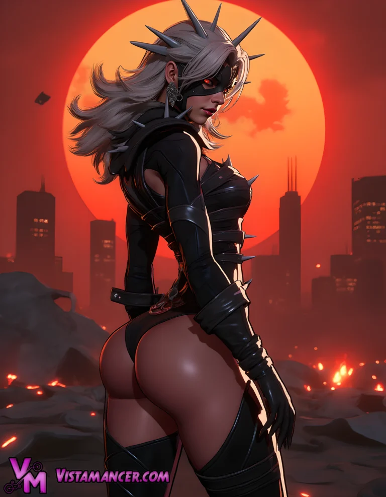 Malice Rises from the Shadows - Vistamancer AI Art