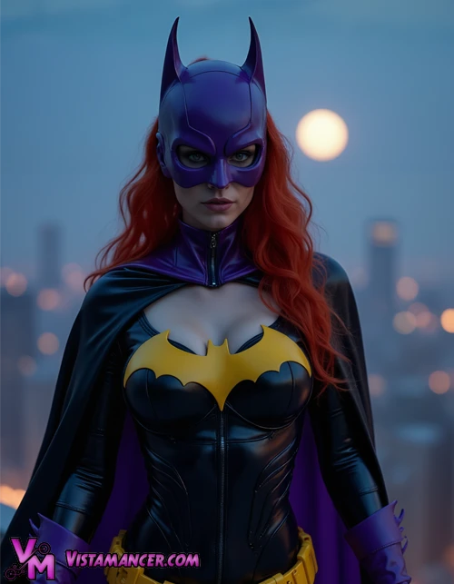 Barbara Gordon stands tall as Gotham’s own Batgirl - Vistamancer AI Art