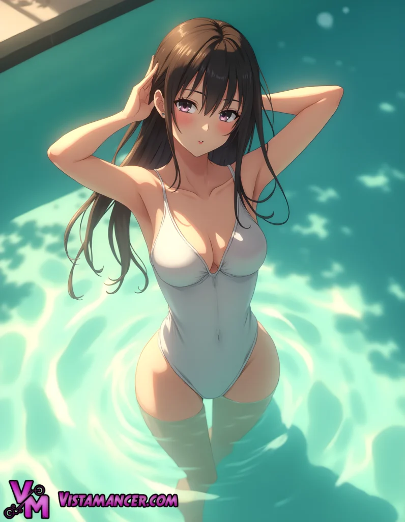 Soft Morning Light on Still Water - Vistamancer AI Art