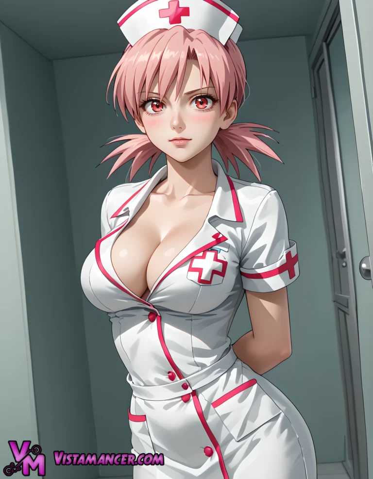 Nurse Joy's Enigmatic Healing Glow - Vistamancer AI Art