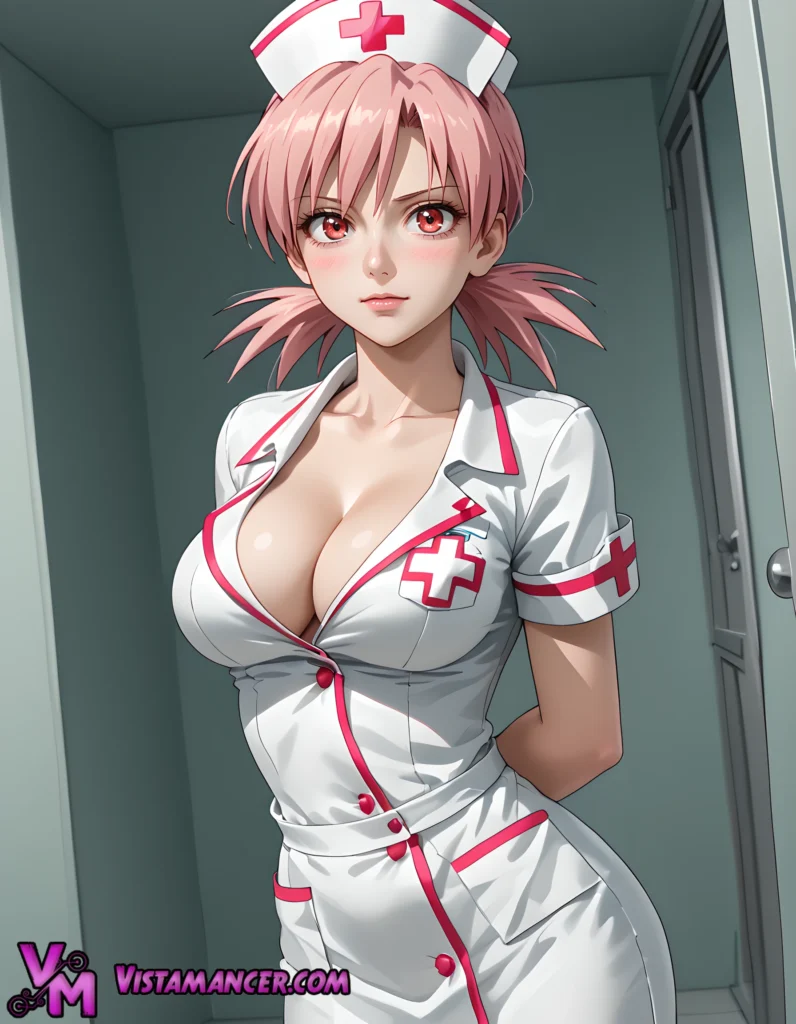 Nurse Joy's Enigmatic Healing Glow - Vistamancer AI Art