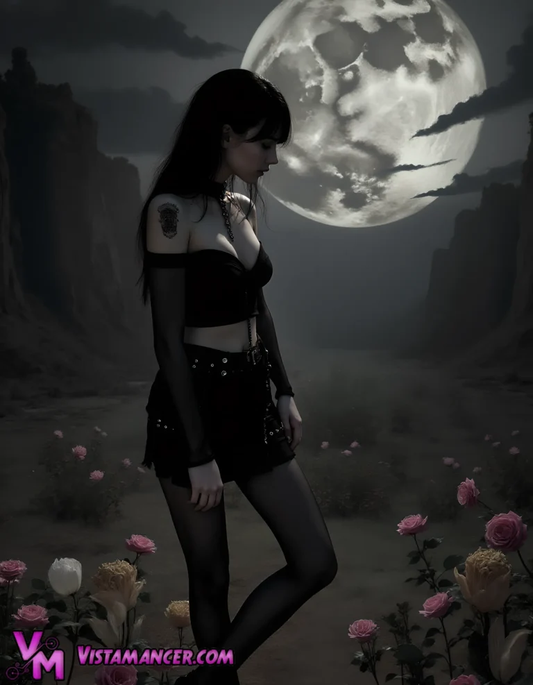 Secrets of the Veiled Desert Shrine - Vistamancer AI Art