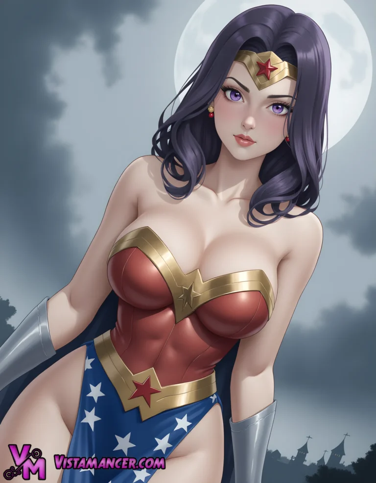 Raven: Power of Two Worlds - Vistamancer AI Art