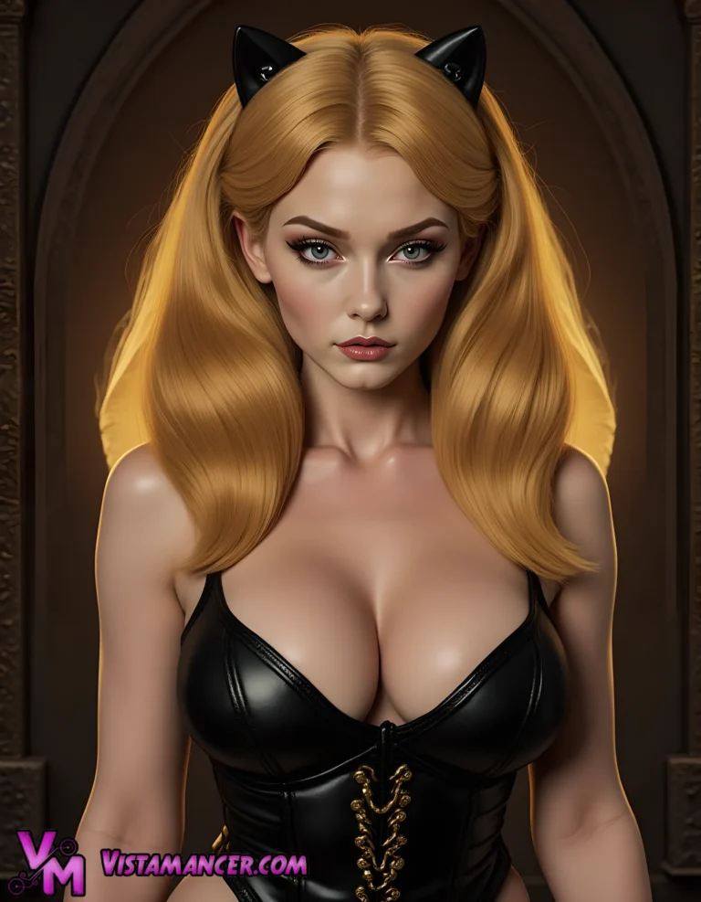 Unveil the Mischievous Cat Alice This Halloween - Vistamancer AI Art