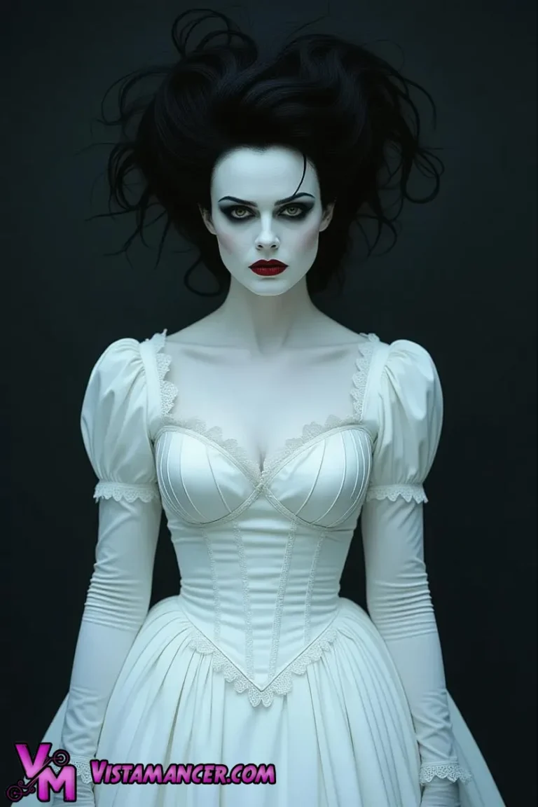 The Bride Who Married the Grave - Vistamancer AI Art