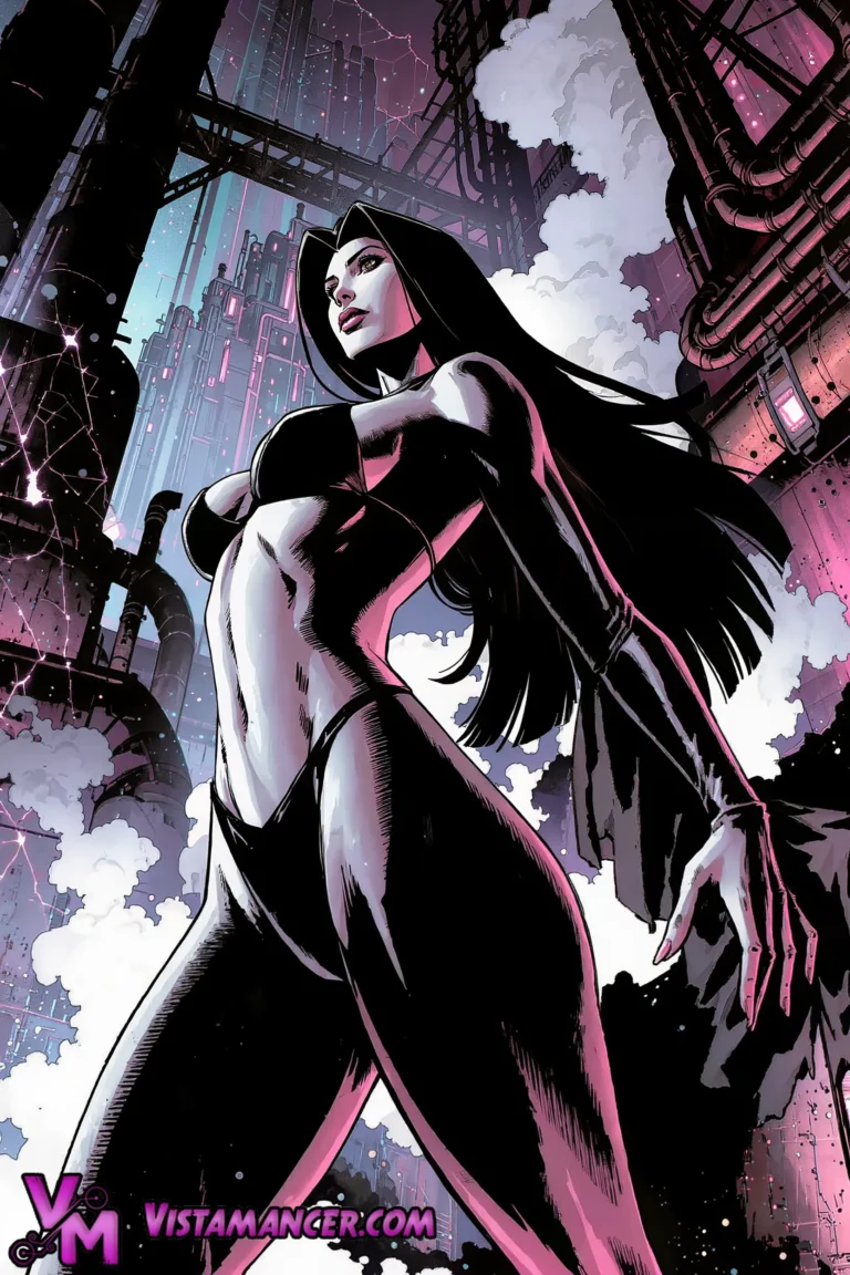 Neon Dominion - Vistamancer AI Art