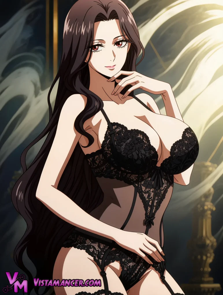 Lace and Shadow in Soft Light - Vistamancer AI Art