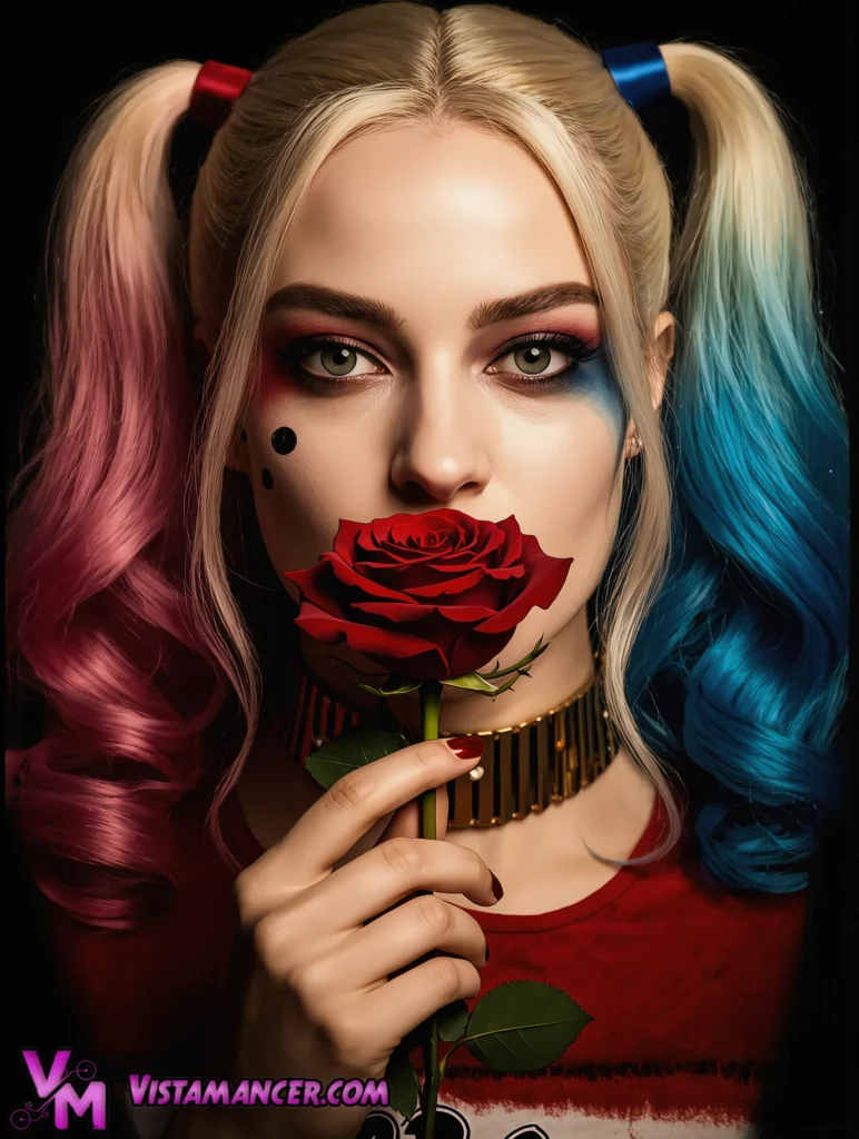 Rose Between the Chaos and Calm - Vistamancer AI Art
